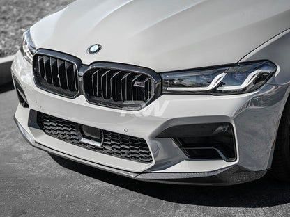 RW Carbon BMW F90 M5 LCI Performance Style V1 CF Front Lip-Exterior-Silicon Valley Bimmer