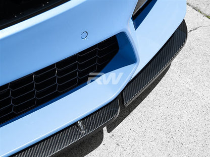 RW Carbon BMW F90 M5 LCI S-Style Carbon Fiber Front Lip-Exterior-Silicon Valley Bimmer