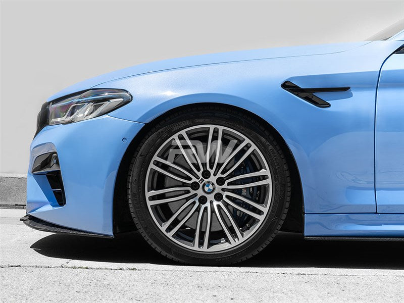 RW Carbon BMW F90 M5 LCI S-Style Carbon Fiber Front Lip-Exterior-Silicon Valley Bimmer