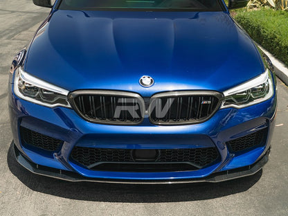 RW Carbon BMW F90 M5 Man Style Carbon Fiber Front Lip-Exterior-Silicon Valley Bimmer