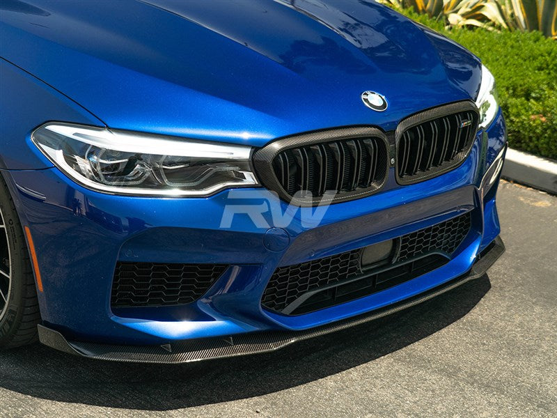 RW Carbon BMW F90 M5 Man Style Carbon Fiber Front Lip-Exterior-Silicon Valley Bimmer