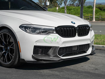 RW Carbon BMW F90 M5 Perf Style Carbon Fiber Splitters-Exterior-Silicon Valley Bimmer