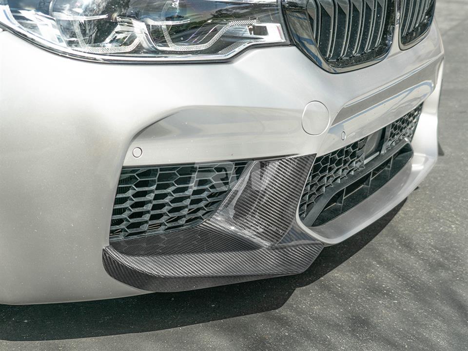 RW Carbon BMW F90 M5 Perf Style Carbon Fiber Splitters-Exterior-Silicon Valley Bimmer
