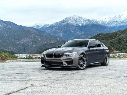 RW Carbon BMW F90 M5 RWS Carbon Fiber Front Lip Spoiler-Exterior-Silicon Valley Bimmer
