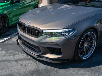 RW Carbon BMW F90 M5 RWS Carbon Fiber Front Lip Spoiler-Exterior-Silicon Valley Bimmer