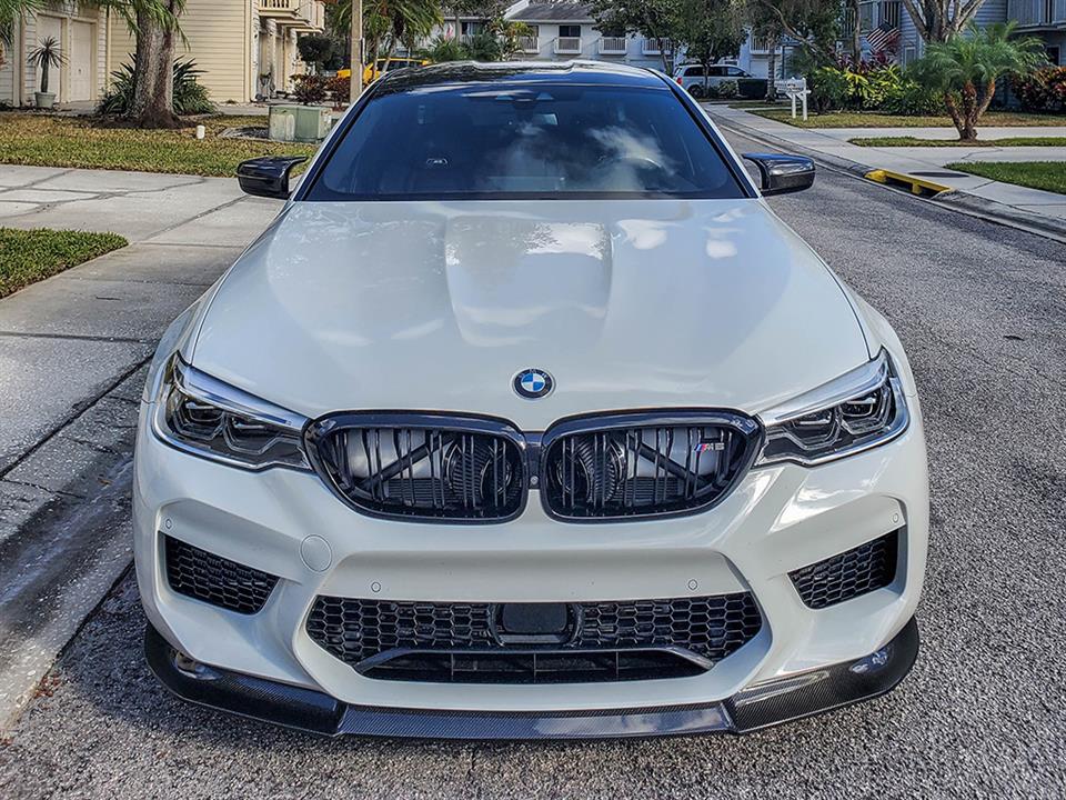 RW Carbon BMW F90 M5 RWS Carbon Fiber Front Lip Spoiler-Exterior-Silicon Valley Bimmer