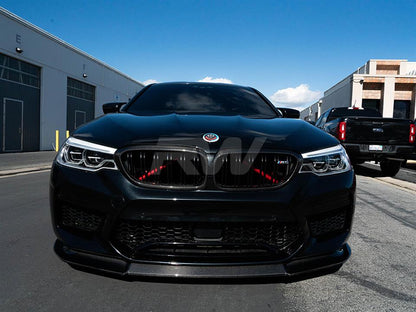RW Carbon BMW F90 M5 RWS Carbon Fiber Front Lip Spoiler-Exterior-Silicon Valley Bimmer