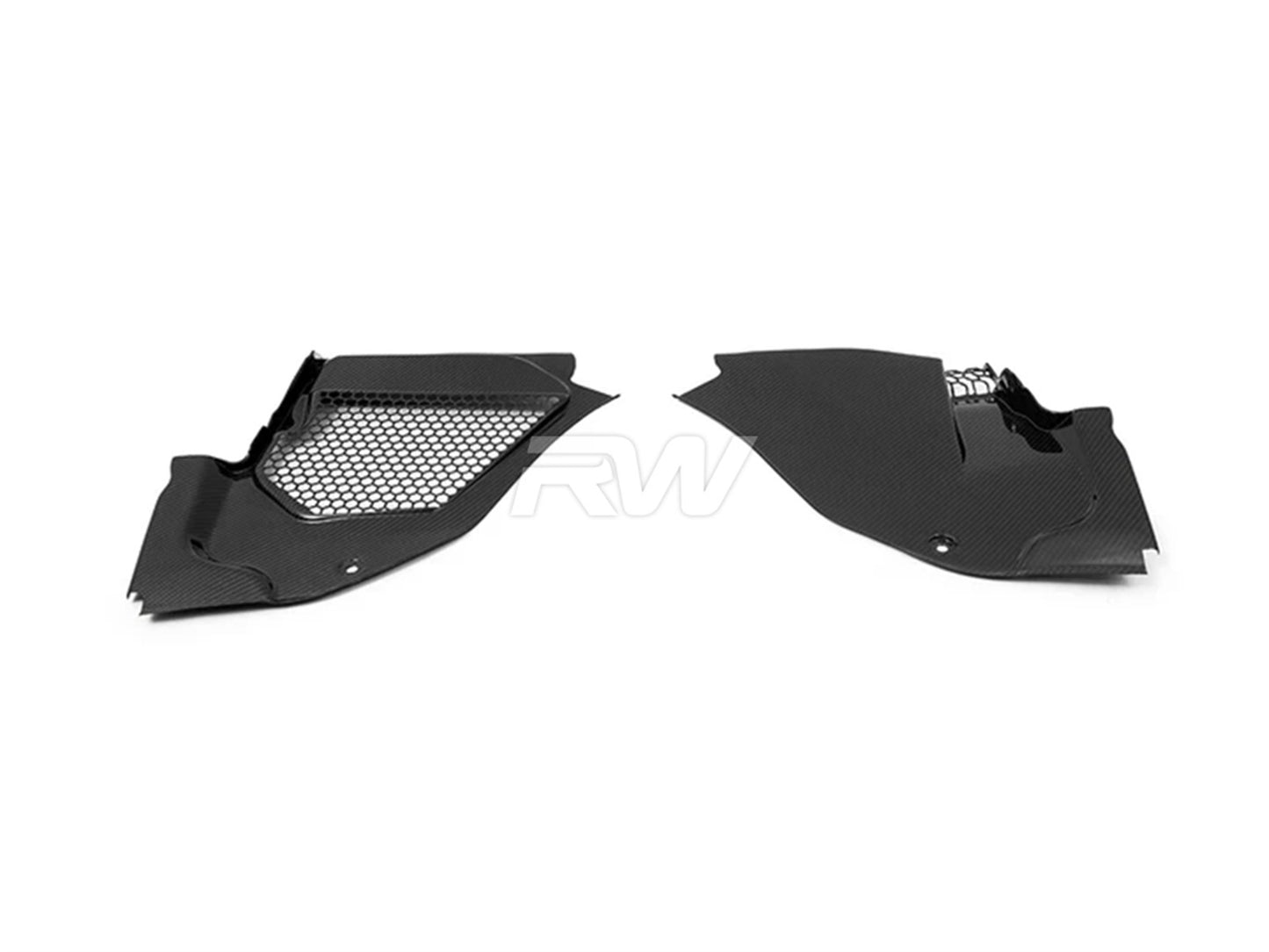 RW Carbon BMW F91 F92 F93 M8 CF Engine Cowl Panel Trim Set-Exterior-Silicon Valley Bimmer