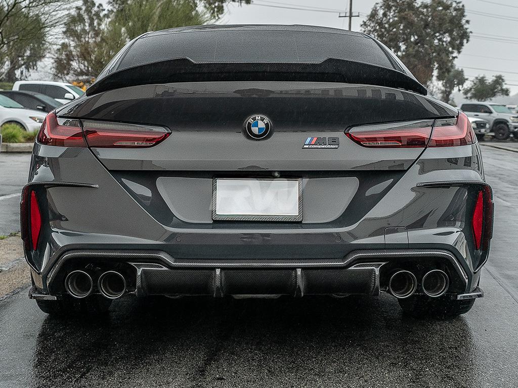 RW Carbon BMW F91 F92 F93 M8 Carbon Fiber DTM Diffuser-Exterior-Silicon Valley Bimmer