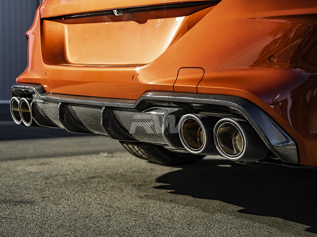 RW Carbon BMW F91 F92 F93 M8 Carbon Fiber DTM Diffuser-Exterior-Silicon Valley Bimmer