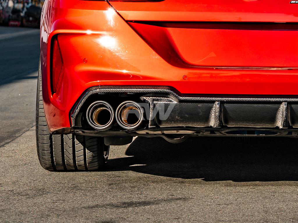 RW Carbon BMW F91 F92 F93 M8 Carbon Fiber DTM Diffuser-Exterior-Silicon Valley Bimmer