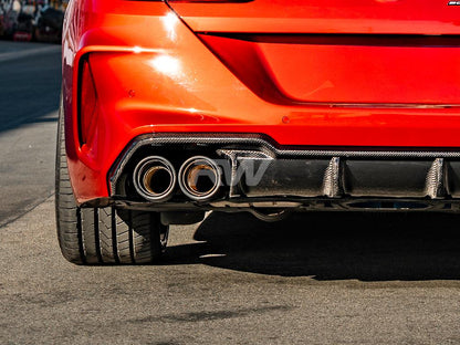 RW Carbon BMW F91 F92 F93 M8 Carbon Fiber DTM Diffuser-Exterior-Silicon Valley Bimmer