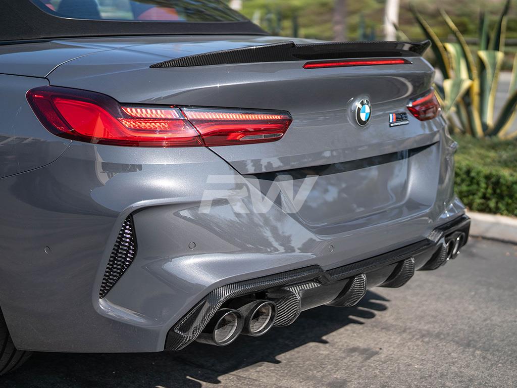 RW Carbon BMW F91 F92 F93 M8 Carbon Fiber DTM Diffuser-Exterior-Silicon Valley Bimmer