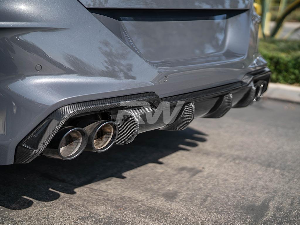 RW Carbon BMW F91 F92 F93 M8 Carbon Fiber DTM Diffuser-Exterior-Silicon Valley Bimmer