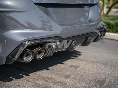 RW Carbon BMW F91 F92 F93 M8 Carbon Fiber DTM Diffuser-Exterior-Silicon Valley Bimmer