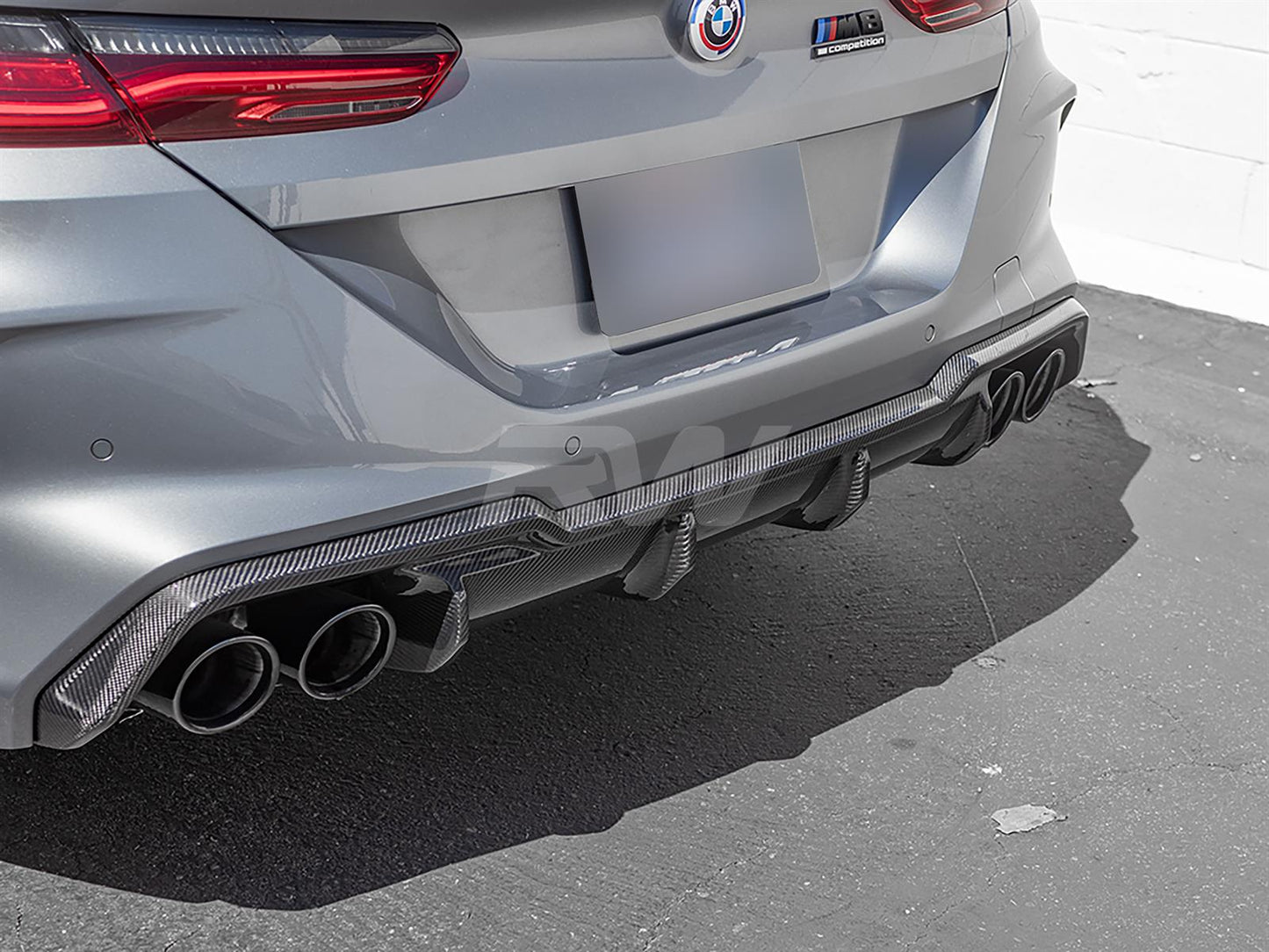 RW Carbon BMW F91 F92 F93 M8 Carbon Fiber DTM Diffuser-Exterior-Silicon Valley Bimmer