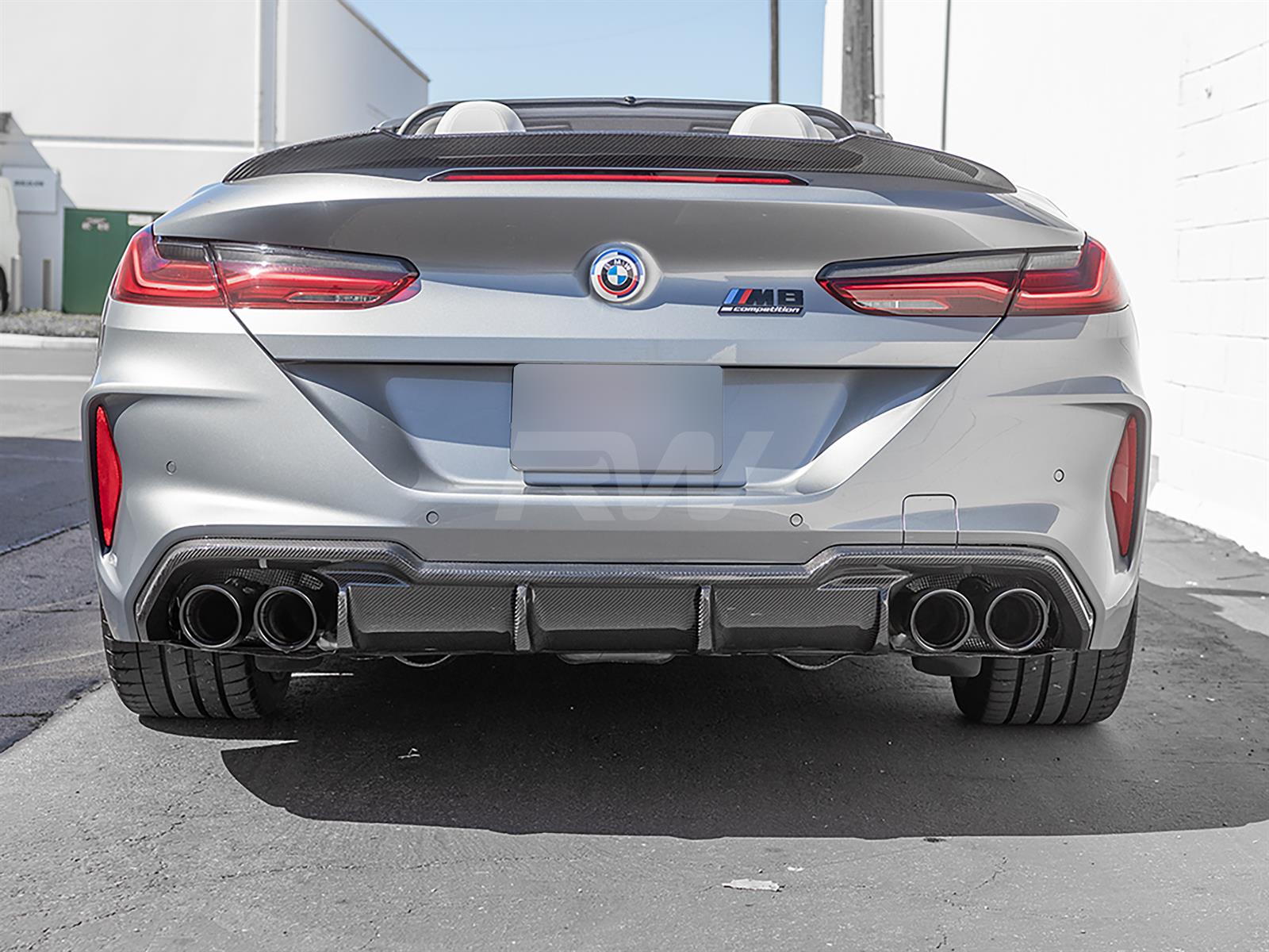 RW Carbon BMW F91 F92 F93 M8 Carbon Fiber DTM Diffuser-Exterior-Silicon Valley Bimmer