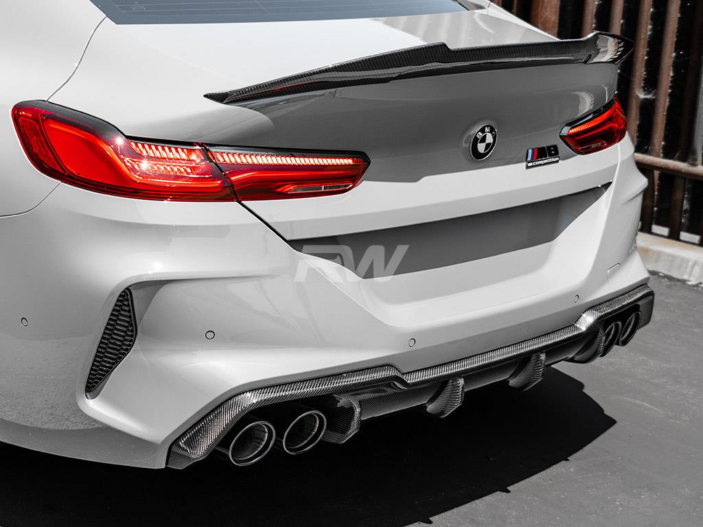 RW Carbon BMW F91 F92 F93 M8 Carbon Fiber DTM Diffuser-Exterior-Silicon Valley Bimmer