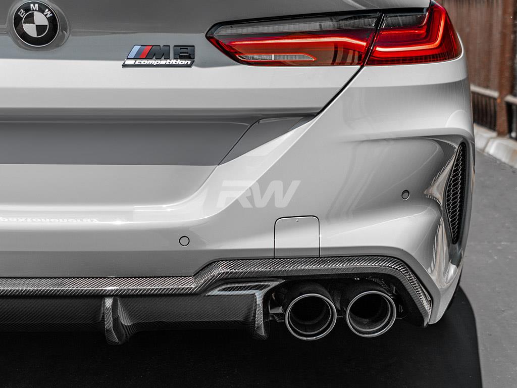 RW Carbon BMW F91 F92 F93 M8 Carbon Fiber DTM Diffuser-Exterior-Silicon Valley Bimmer