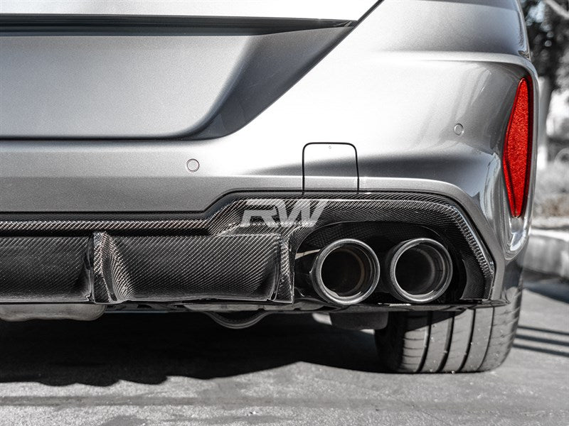 RW Carbon BMW F91 F92 F93 M8 Carbon Fiber DTM Diffuser-Exterior-Silicon Valley Bimmer