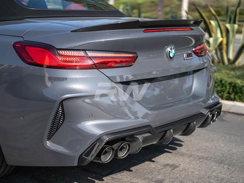 RW Carbon BMW F91 F92 F93 M8 Carbon Fiber DTM Diffuser-Exterior-Silicon Valley Bimmer
