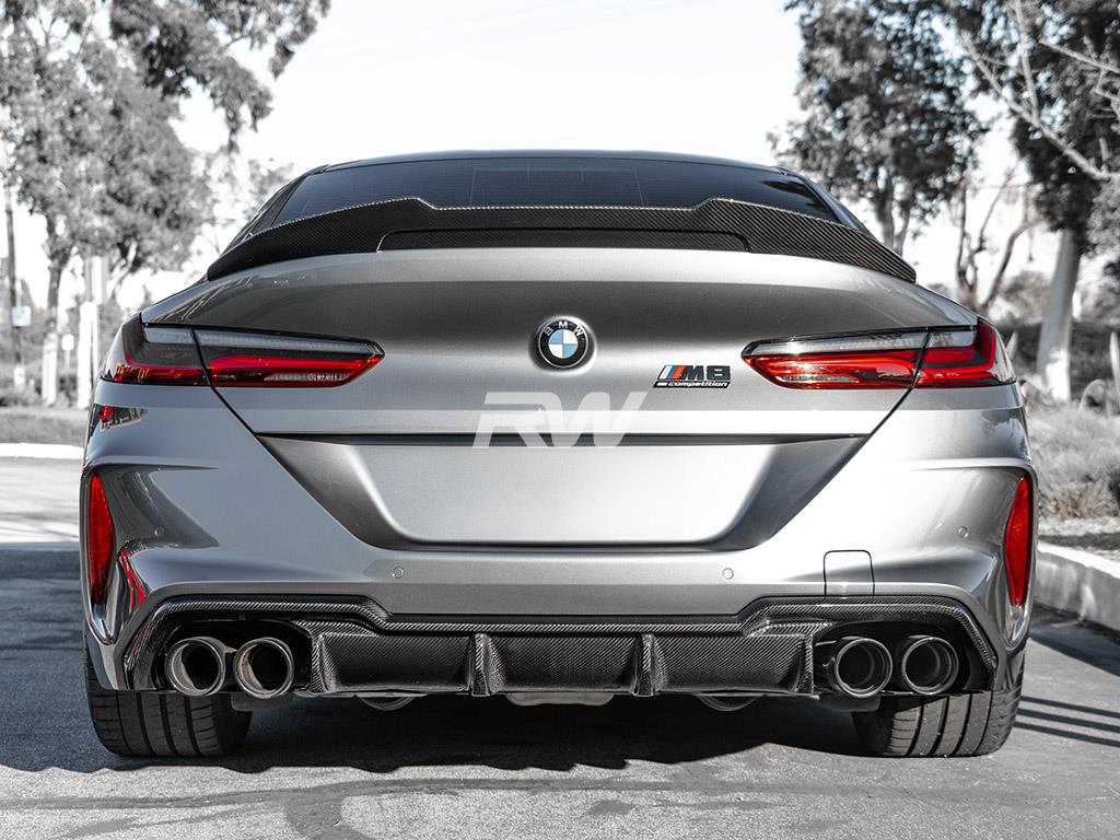 RW Carbon BMW F91 F92 F93 M8 Carbon Fiber DTM Diffuser-Exterior-Silicon Valley Bimmer