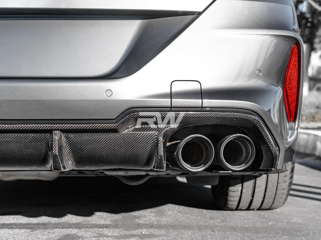 RW Carbon BMW F91 F92 F93 M8 Carbon Fiber DTM Diffuser-Exterior-Silicon Valley Bimmer