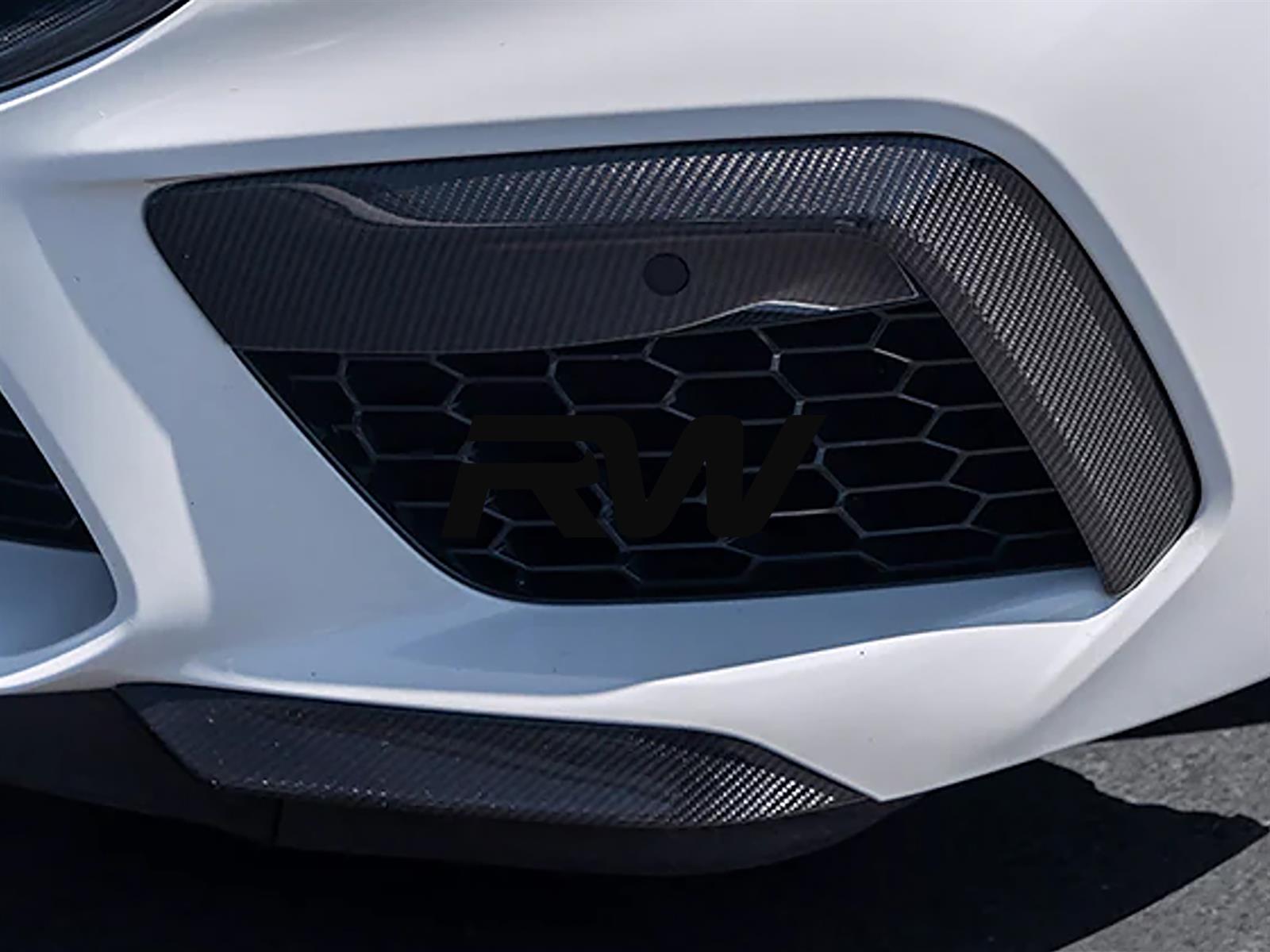 RW Carbon BMW F91 F92 F93 M8 Carbon Fiber Splitters-Exterior-Silicon Valley Bimmer