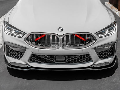 RW Carbon BMW F91 F92 F93 M8 Carbon Fiber Splitters-Exterior-Silicon Valley Bimmer