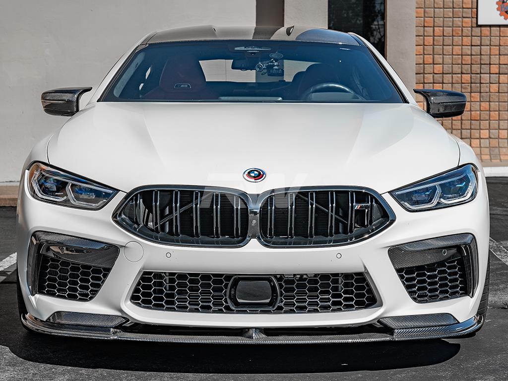 RW Carbon BMW F91 F92 F93 M8 Carbon Fiber Splitters-Exterior-Silicon Valley Bimmer