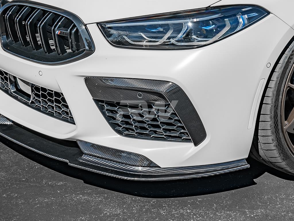 RW Carbon BMW F91 F92 F93 M8 Carbon Fiber Splitters-Exterior-Silicon Valley Bimmer