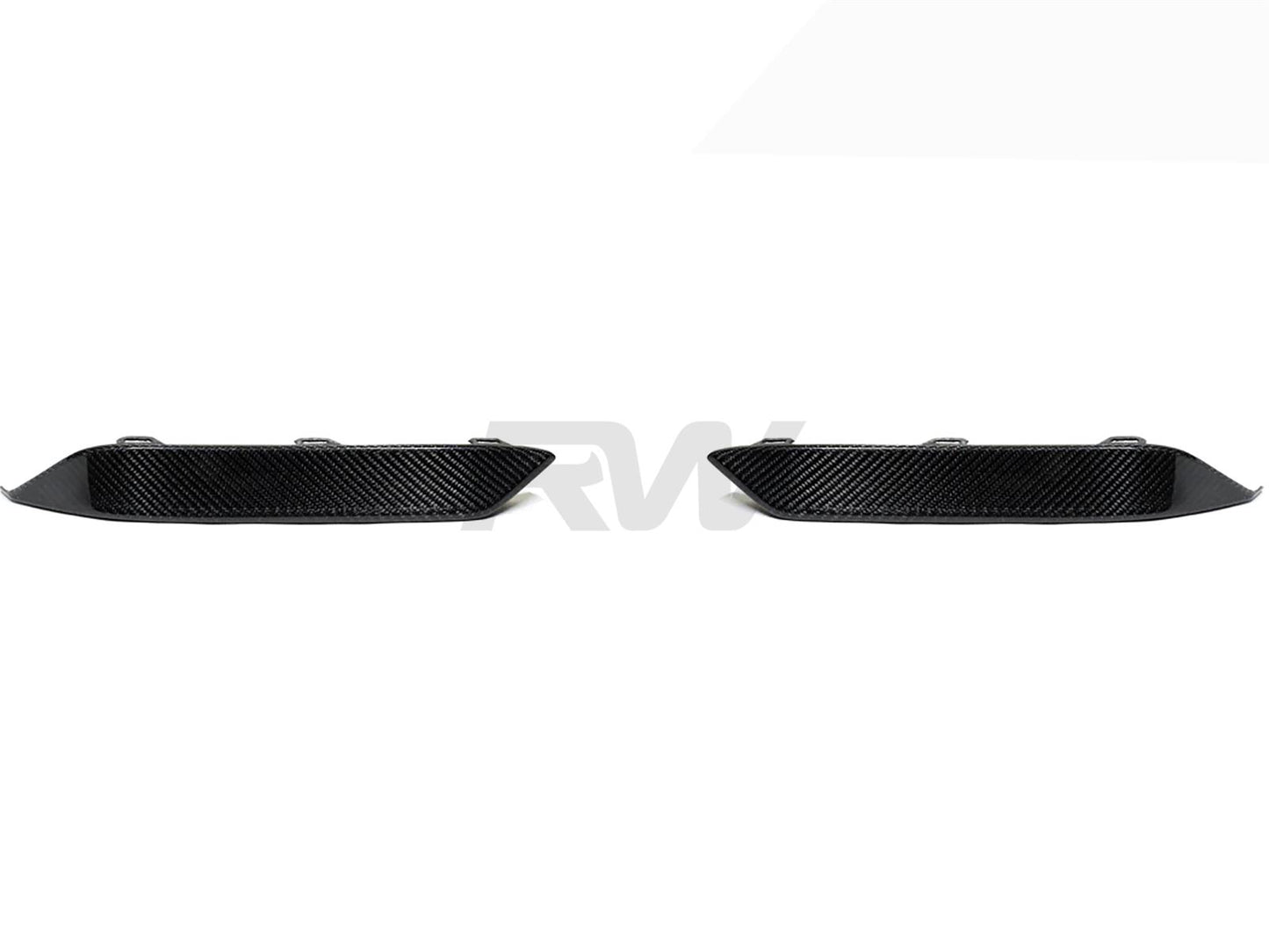 RW Carbon BMW F91 F92 F93 M8 Carbon Fiber Splitters-Exterior-Silicon Valley Bimmer