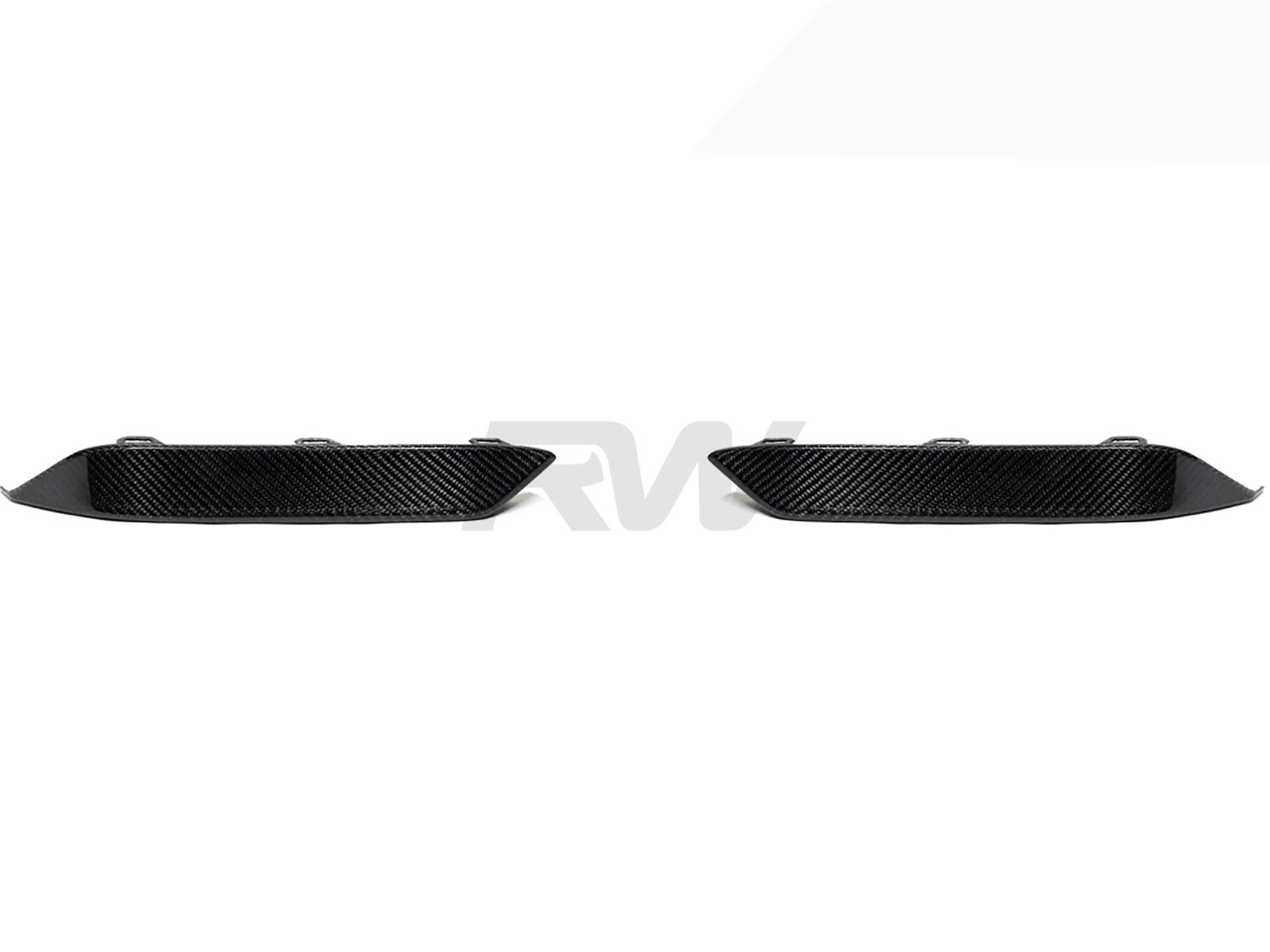 RW Carbon BMW F91 F92 F93 M8 Carbon Fiber Splitters-Exterior-Silicon Valley Bimmer