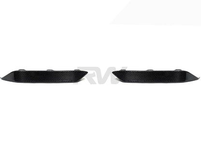 RW Carbon BMW F91 F92 F93 M8 Carbon Fiber Splitters-Exterior-Silicon Valley Bimmer