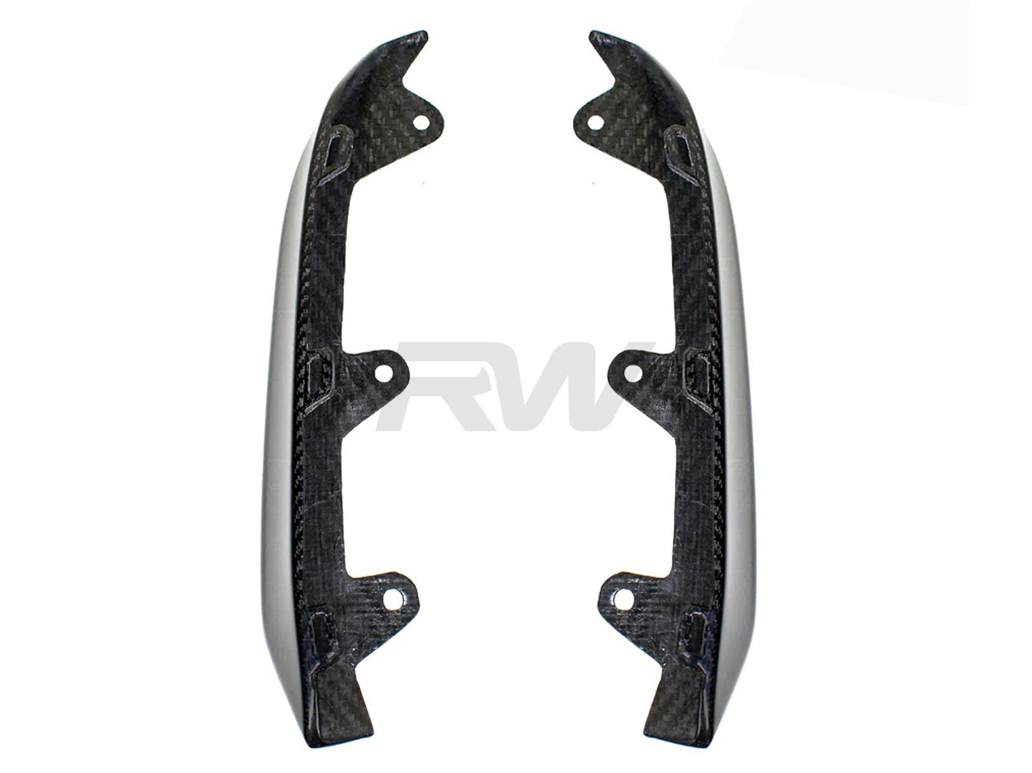 RW Carbon BMW F91 F92 F93 M8 Carbon Fiber Splitters-Exterior-Silicon Valley Bimmer