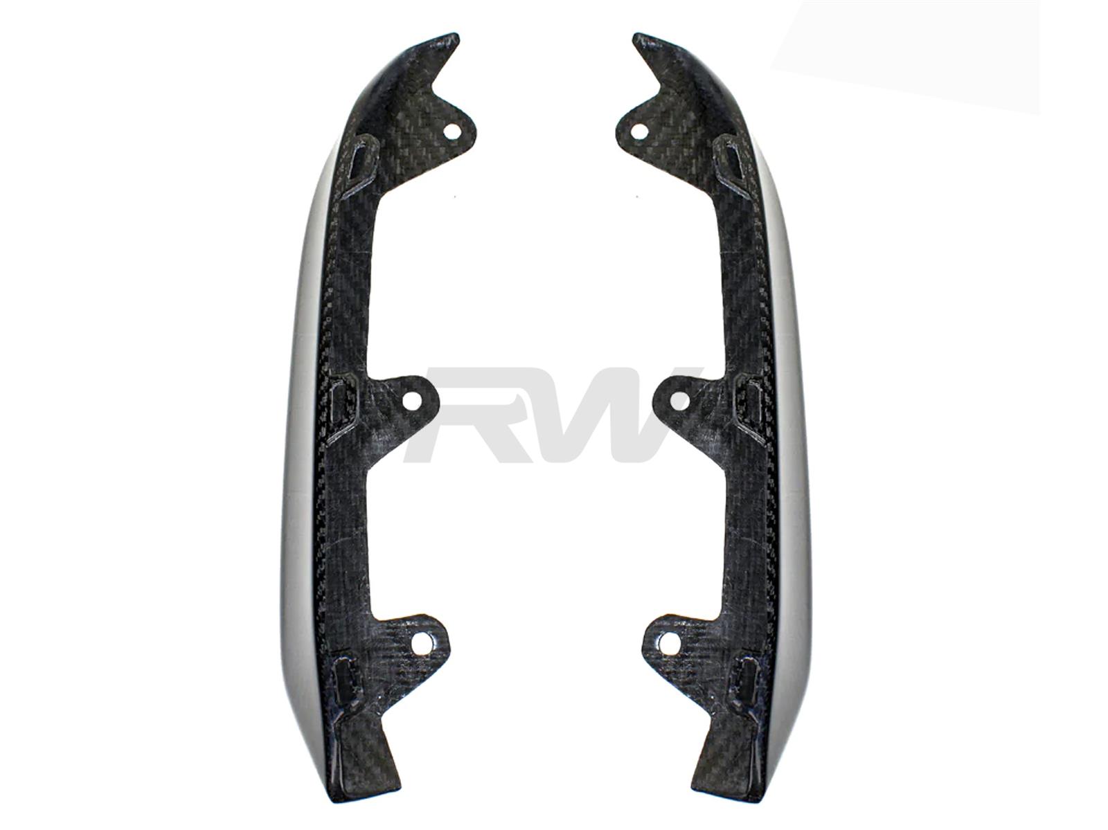 RW Carbon BMW F91 F92 F93 M8 Carbon Fiber Splitters-Exterior-Silicon Valley Bimmer