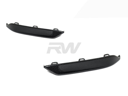 RW Carbon BMW F91 F92 F93 M8 Carbon Fiber Splitters-Exterior-Silicon Valley Bimmer