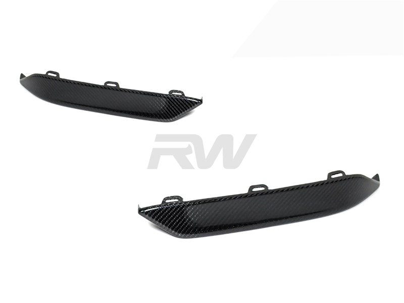 RW Carbon BMW F91 F92 F93 M8 Carbon Fiber Splitters-Exterior-Silicon Valley Bimmer