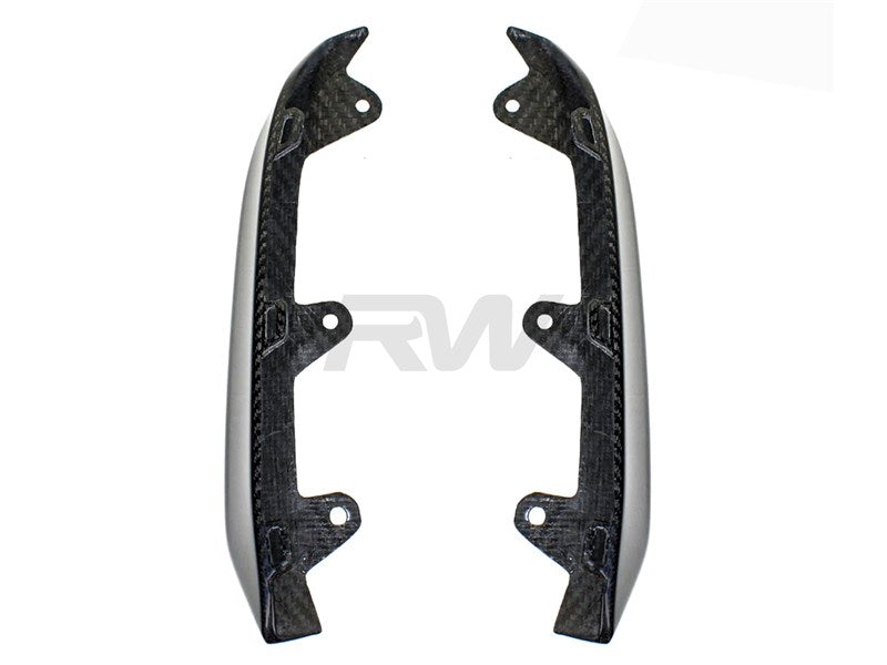 RW Carbon BMW F91 F92 F93 M8 Carbon Fiber Splitters-Exterior-Silicon Valley Bimmer