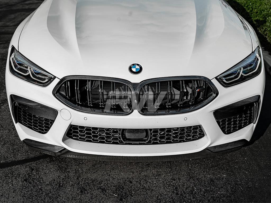 RW Carbon BMW F91 F92 F93 M8 Carbon Fiber Splitters-Exterior-Silicon Valley Bimmer