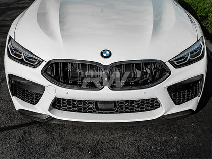 RW Carbon BMW F91 F92 F93 M8 Carbon Fiber Splitters-Exterior-Silicon Valley Bimmer