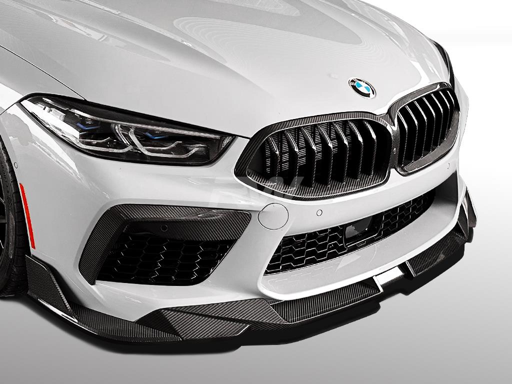 RW Carbon BMW F91 F92 F93 M8 SQ Style CF Front Lip-Exterior-Silicon Valley Bimmer