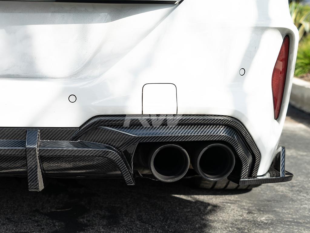 RW Carbon BMW F91 F92 F93 M8 SQ Style Carbon Fiber Diffuser-Exterior-Silicon Valley Bimmer