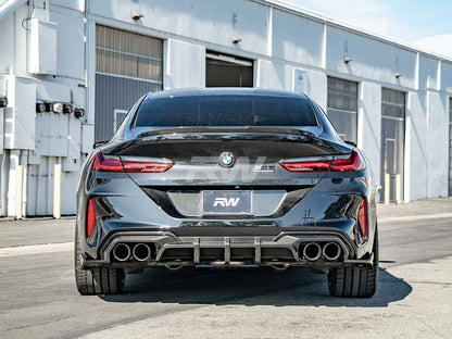 RW Carbon BMW F91 F92 F93 M8 SQ Style Carbon Fiber Diffuser-Exterior-Silicon Valley Bimmer