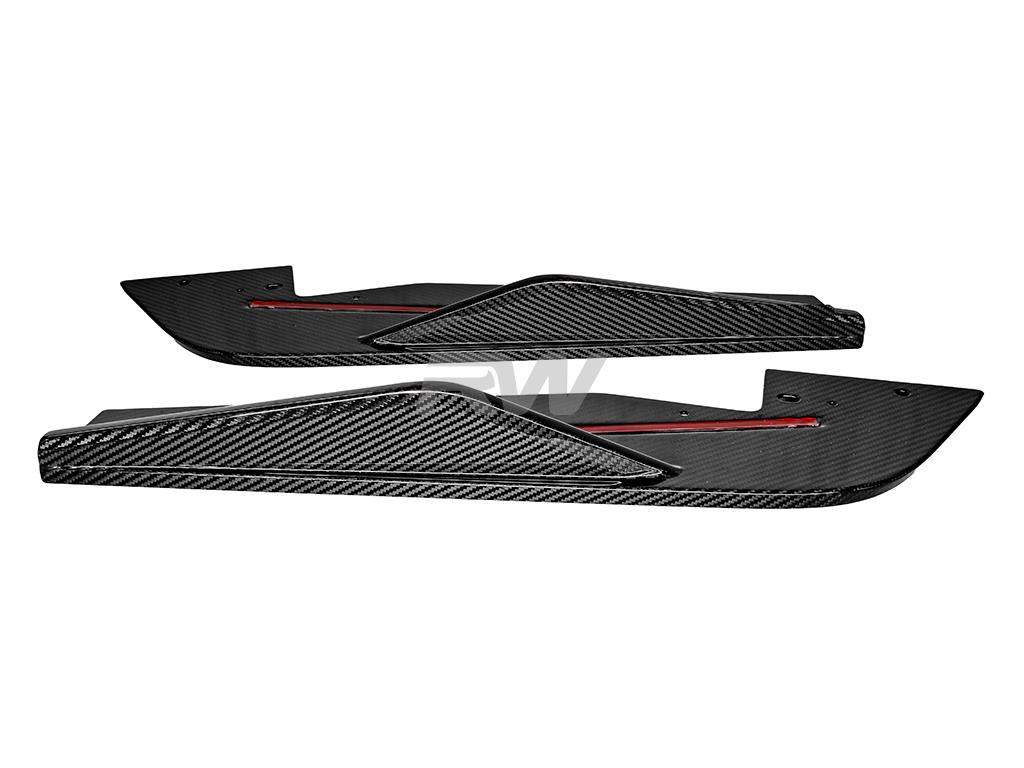 RW Carbon BMW F91 F92 F93 M8 SQ Style Carbon Fiber Diffuser-Exterior-Silicon Valley Bimmer