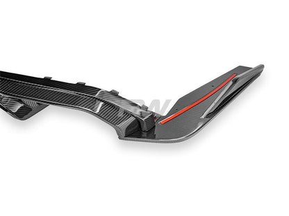 RW Carbon BMW F91 F92 F93 M8 SQ Style Carbon Fiber Diffuser-Exterior-Silicon Valley Bimmer