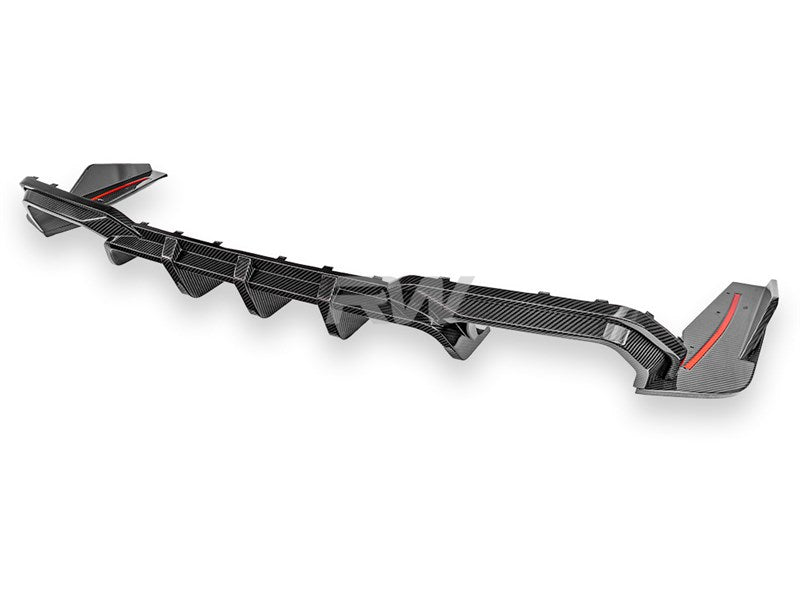 RW Carbon BMW F91 F92 F93 M8 SQ Style Carbon Fiber Diffuser-Exterior-Silicon Valley Bimmer