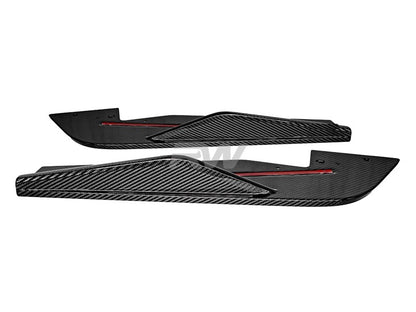 RW Carbon BMW F91 F92 F93 M8 SQ Style Carbon Fiber Diffuser-Exterior-Silicon Valley Bimmer