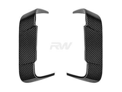 RW Carbon BMW F91/F92 M8 Carbon Fiber Rear Bumper Trims-Exterior-Silicon Valley Bimmer