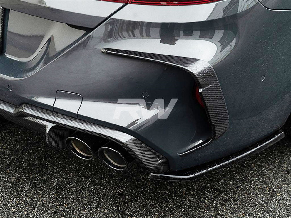 RW Carbon BMW F93 M8 Carbon Fiber Rear Bumper Trims – SVBimmer